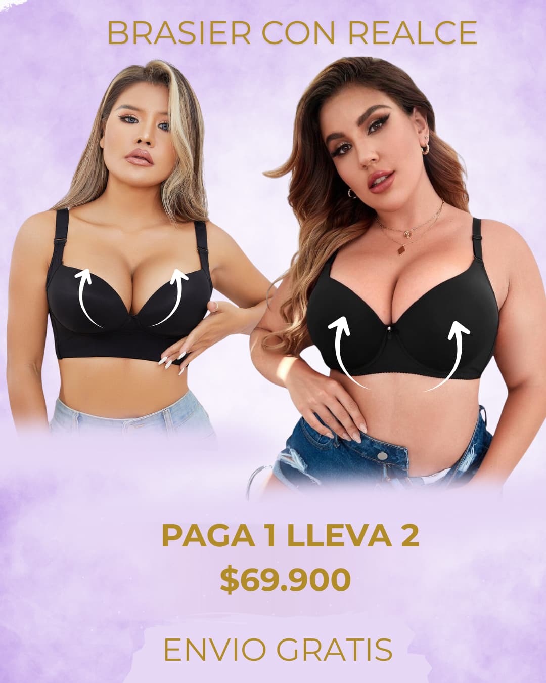 X2 BRASIER REALCE NATURAL PUSH-UP ✨