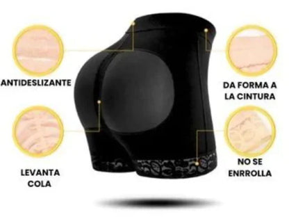 SHORT FAJA TIRO ALTO CON CREMALLERA - ALTA COMPRESION Y CALIDAD - 50% DESCUENTO