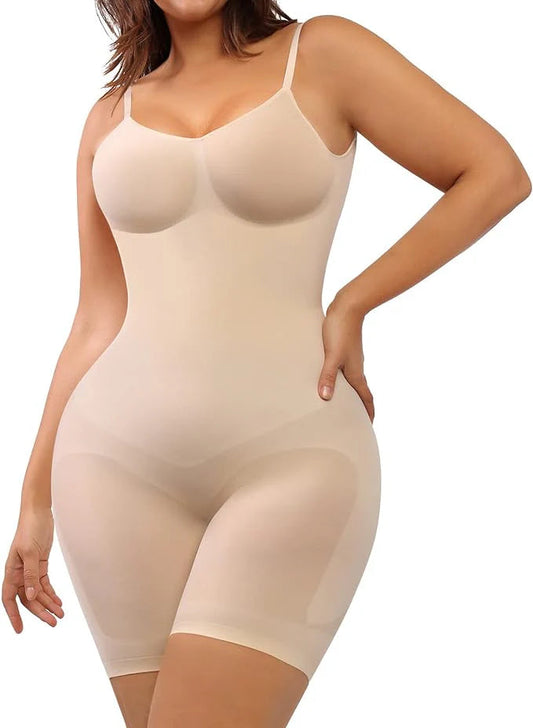 Oculta barriga y cintura ancha con el Enterizo Moldeador que transforma tu figura