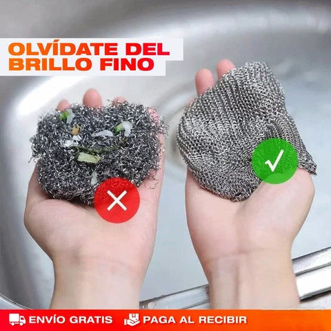 🧼 ¡Desengrasa en segundos sin esfuerzo! -Set x10 Paños Mágicos para Cocina ✨
