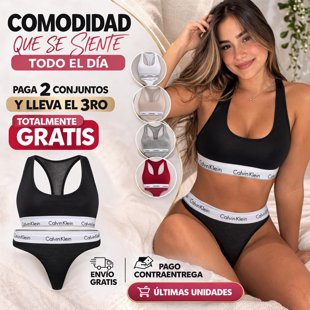 Aprovecha hoy: 3 conjuntos Calvin Klein a solo $69.900🎁