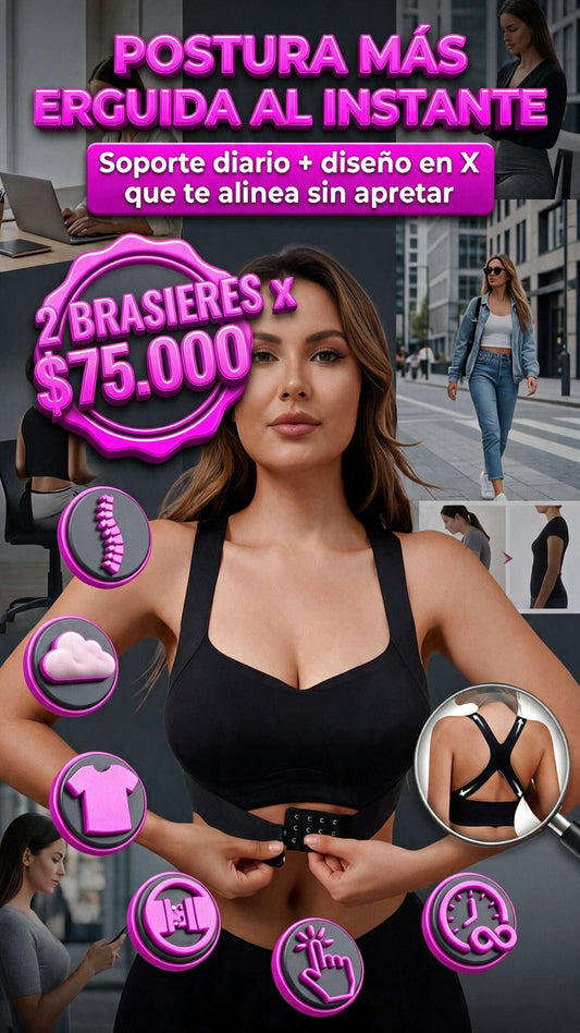 X2 Brasier corrector de postura